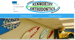 Desktop Screenshot of kenworthyorthodontics.com